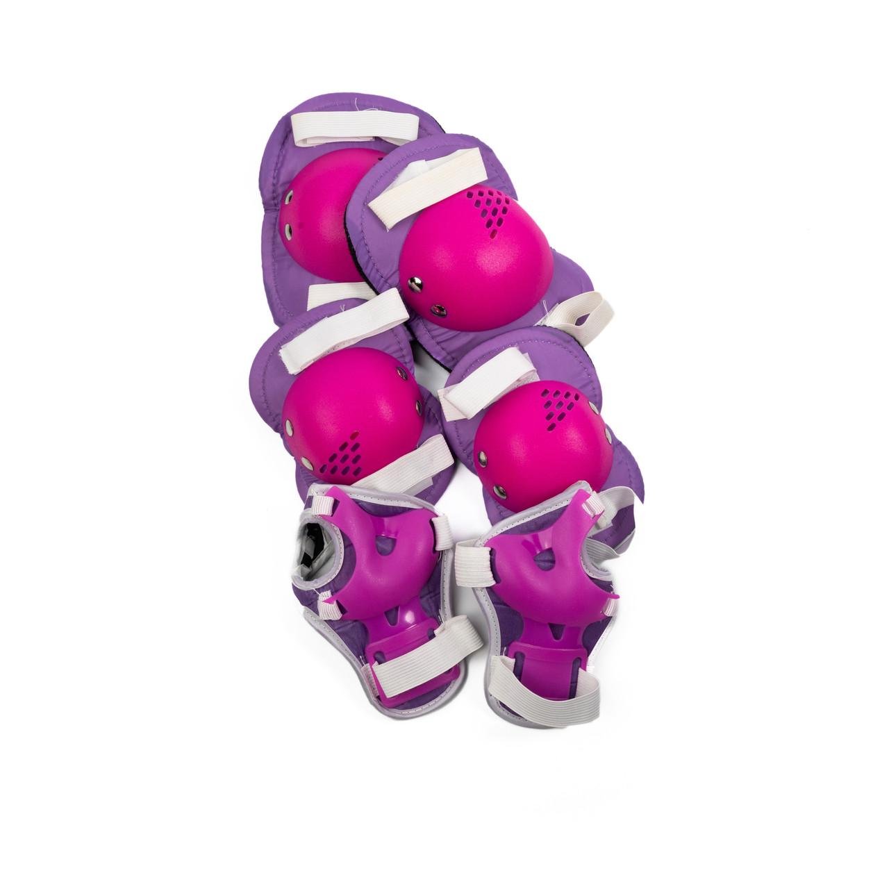 Комплект захисту дитячий для катання на роликах Фіолетовий (1830906903)