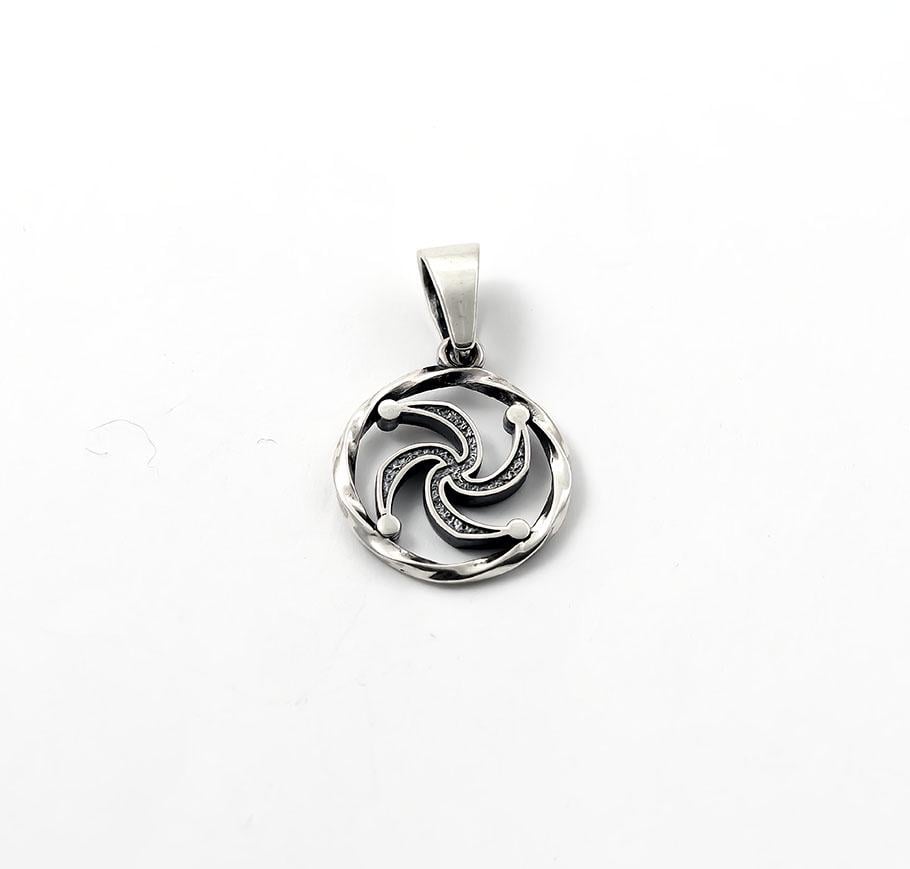 Подвеска оберег Maxi Silver 7347 Символ рода (87347)