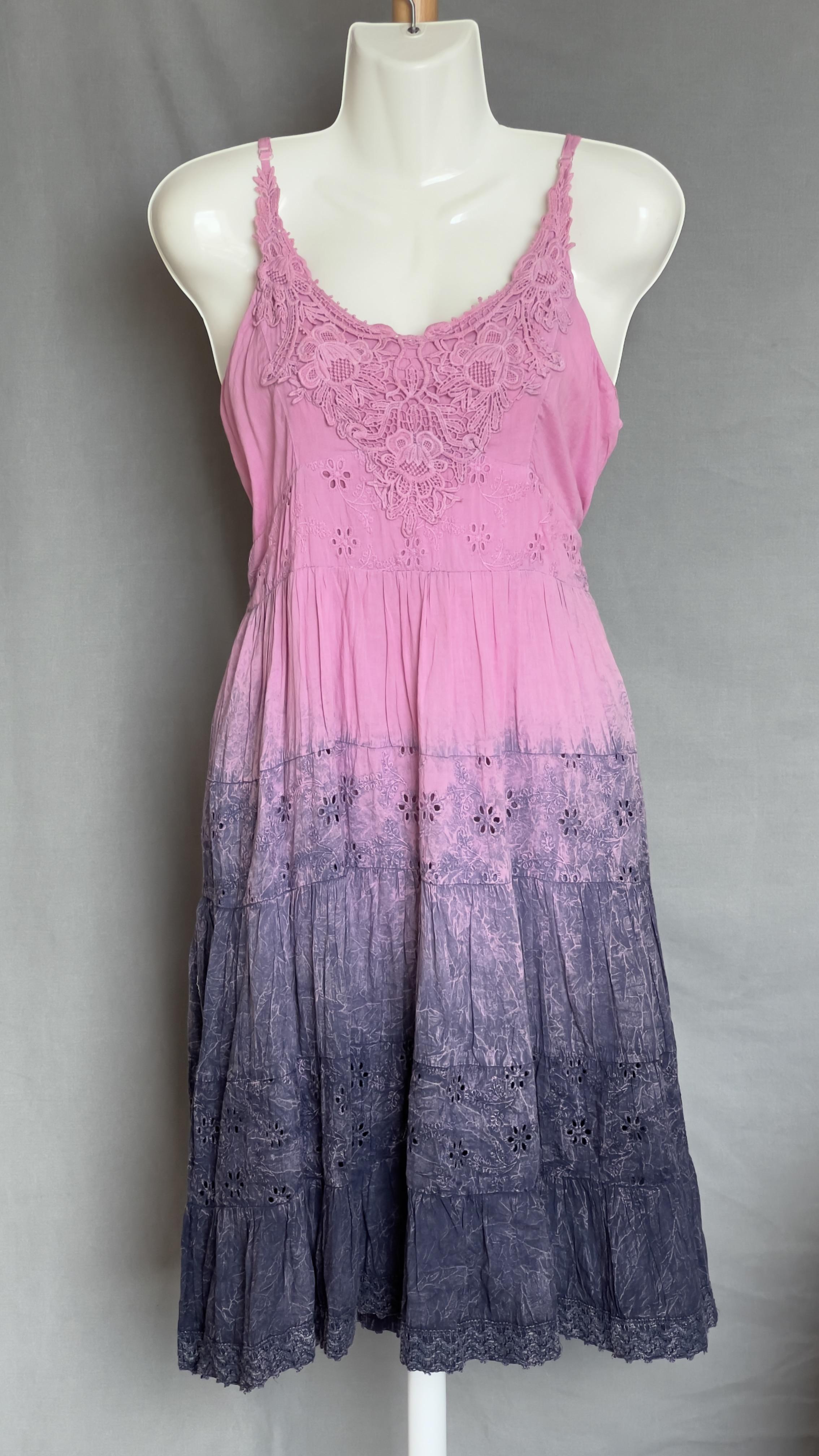 Сарафан Indiano градіент S Рожево-фіолетовий (7164336)