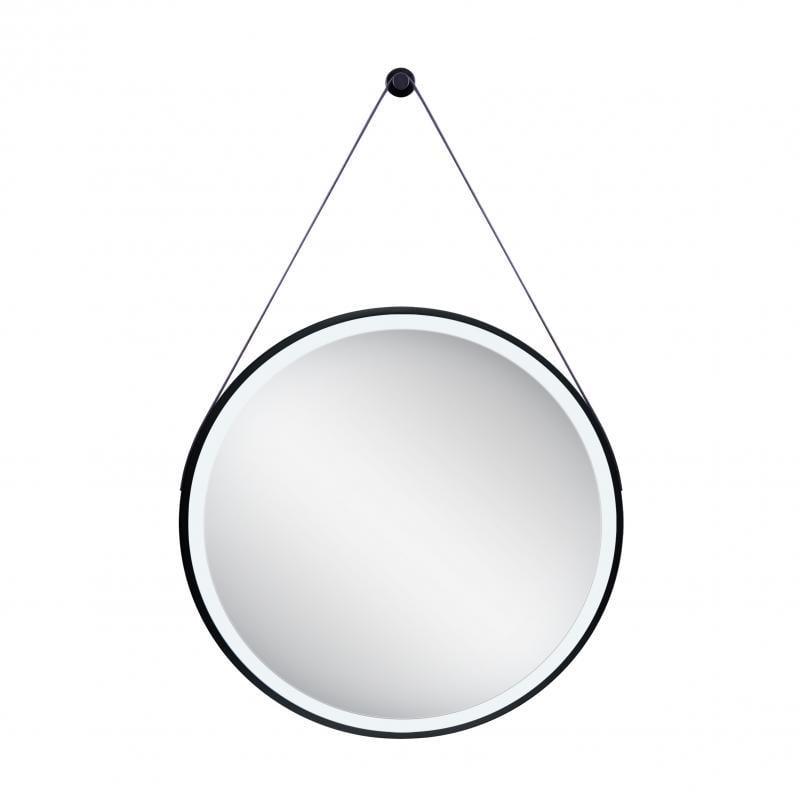 Зеркало Q-tap Robin R600 с LED-подсветкой Black QT13786502B