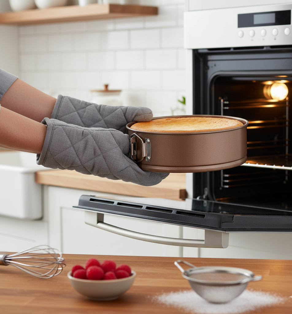 Форма для випікання розсувна Bronze з вуглецевої сталі 20х6,8 см (30471774) - фото 2