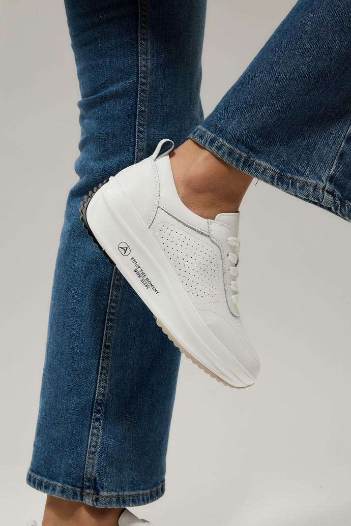 Кроссовки женские летние ALLSY р. 41 Белый (195304)