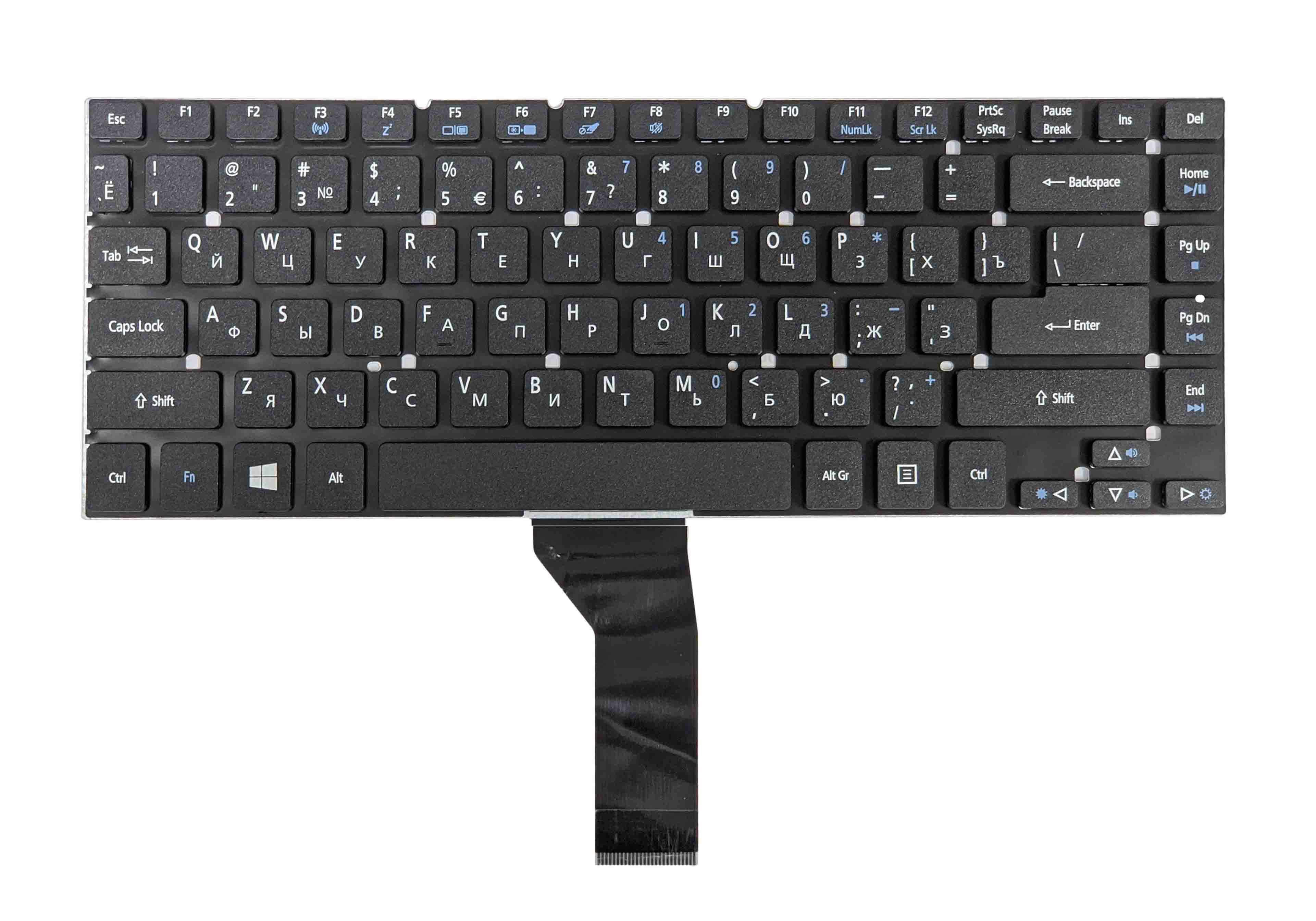 Клавиатура для ноутбука Acer Aspire ES1-511 Black