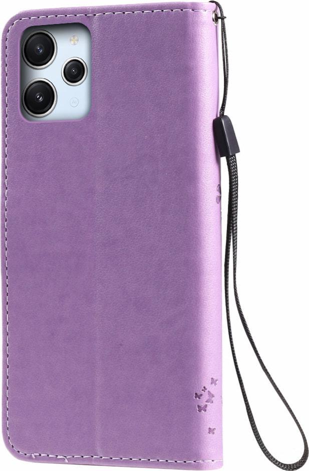 Обложка Xiaomi Redmi 12 (чехол кот и дерево) Lilac (33894-3B) - фото 2 Обложка Xiaomi Redmi 12 (чехол кот и дерево) Lilac (33894-3B) - фото 2