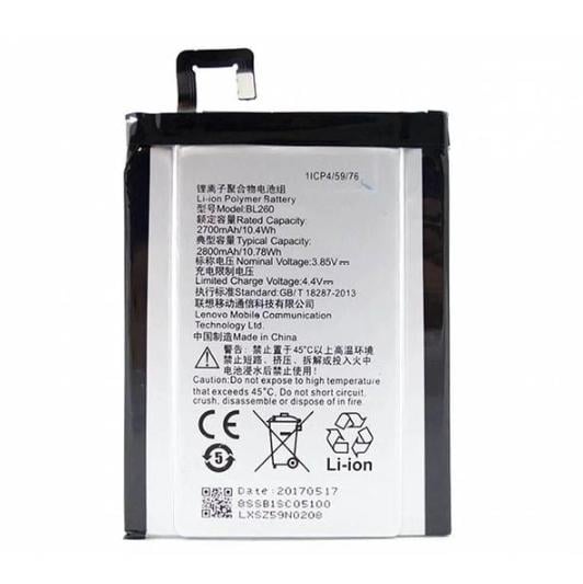 Аккумулятор BL-260 для телефона Lenovo S1 Lite 2800 mAh (000021548)