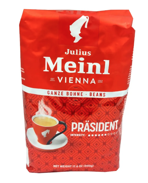Кава зернова Julius Meinl Prasident 500 г (11188)