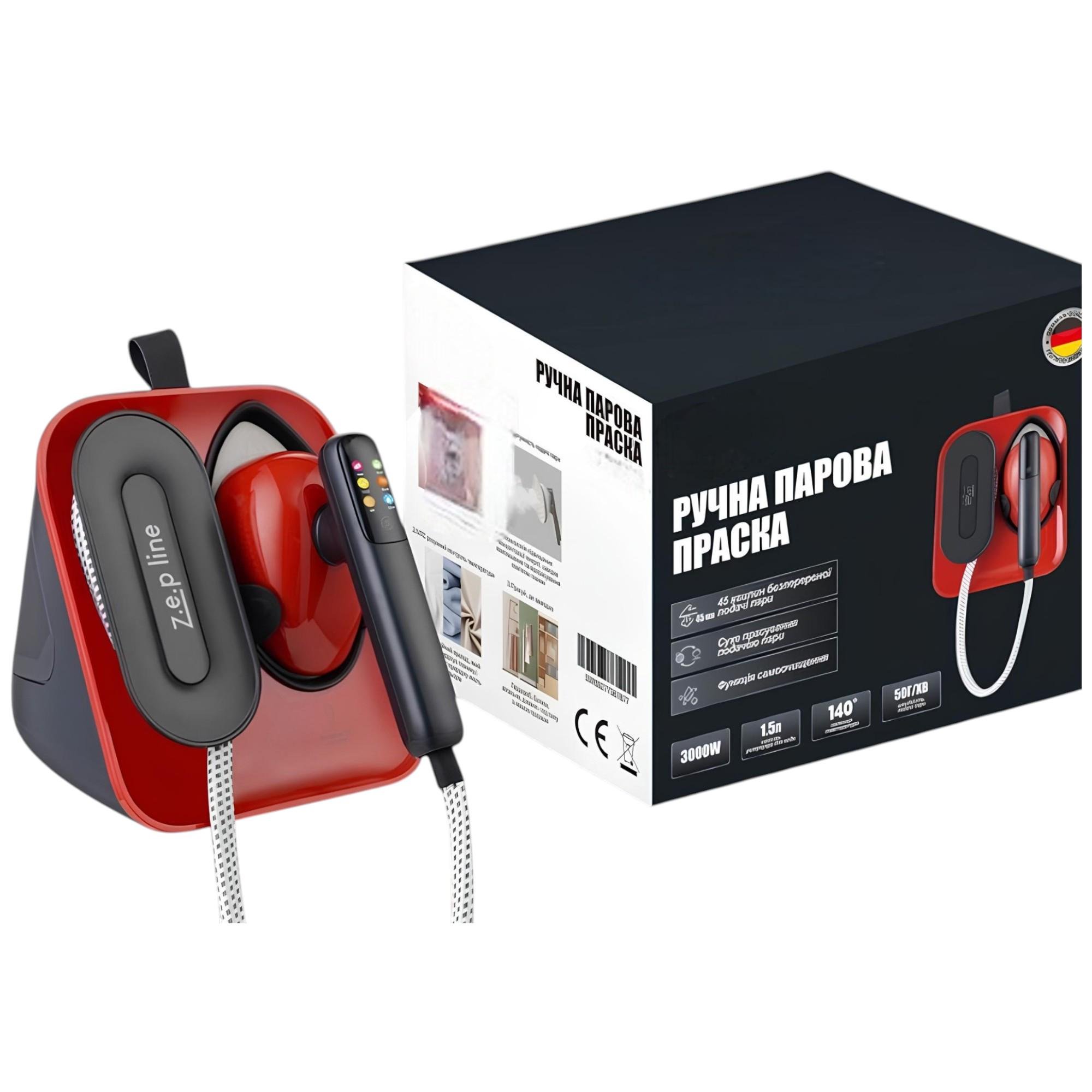 Праска ручна Zepline ZP-00222 (є277) - фото 4 Праска ручна Zepline ZP-00222 (є277) - фото 4