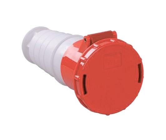 Розетка стационарная TechnoSystems 3Р+РЕ 63А 380В IP54 (5500422)