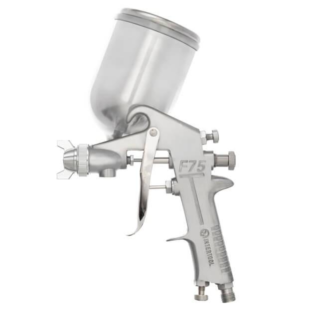 Фарбопульт пневматичний Intertool PT-0202 HP форсунка 1,5 мм верхній металевий бачок 400 мл 5 бар - фото 3 Фарбопульт пневматичний Intertool PT-0202 HP форсунка 1,5 мм верхній металевий бачок 400 мл 5 бар - фото 3