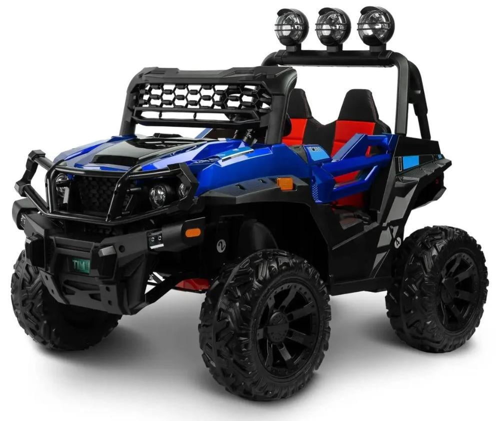 Електромобіль-багі дитячий VOLSO VS908B4 акумуляторний з пультом EVA-колеса MP3 від 3 років 4x25W 12V 7Ah Синій (28842490)