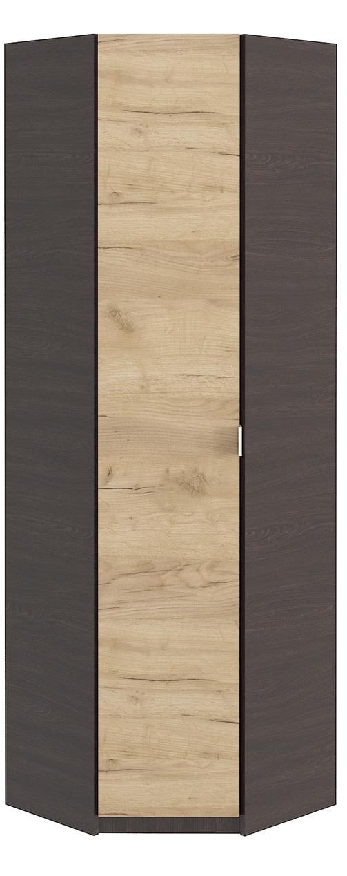 Шафа компактна кутова для одягу Майстер Форм Тетріс 620х376х2000 мм Венге магія/Дуб крафт золотий (31125) - фото 1