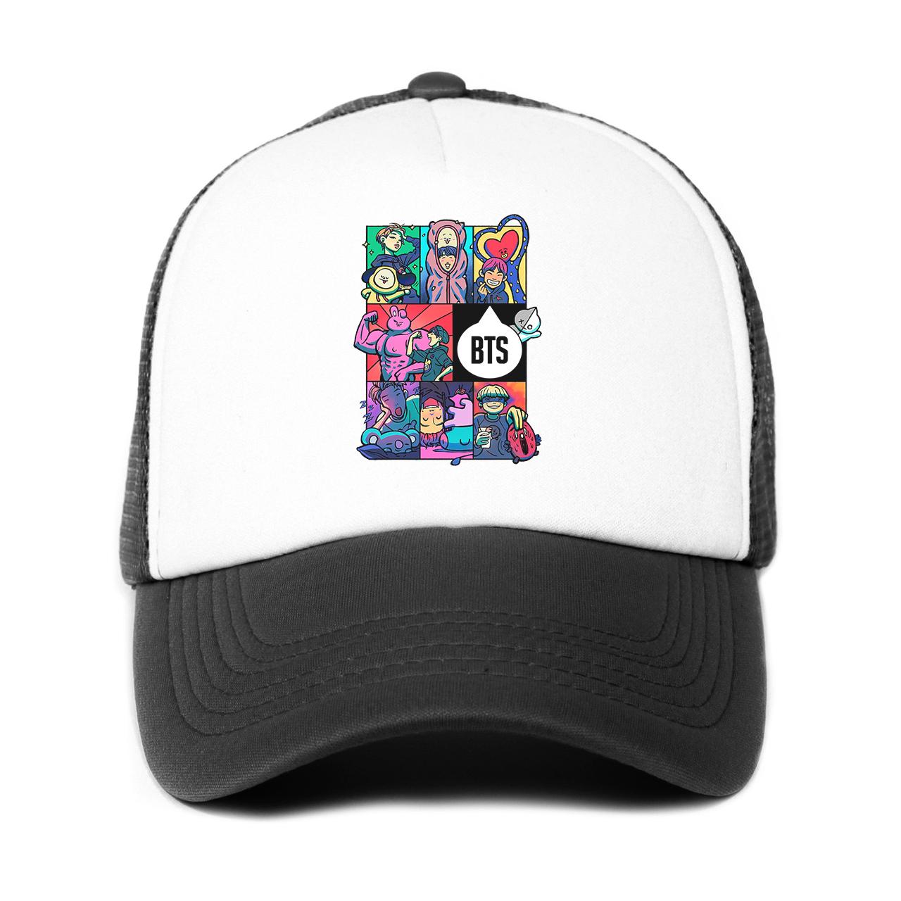 Кепка тракер дитяча BTS Чорний (33404-1078-BK)