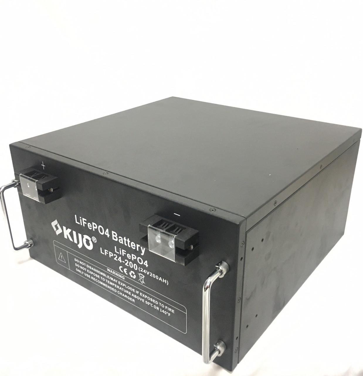 Аккумулятор литиевый Kijo Battery FePO4-24 V 200 Ah