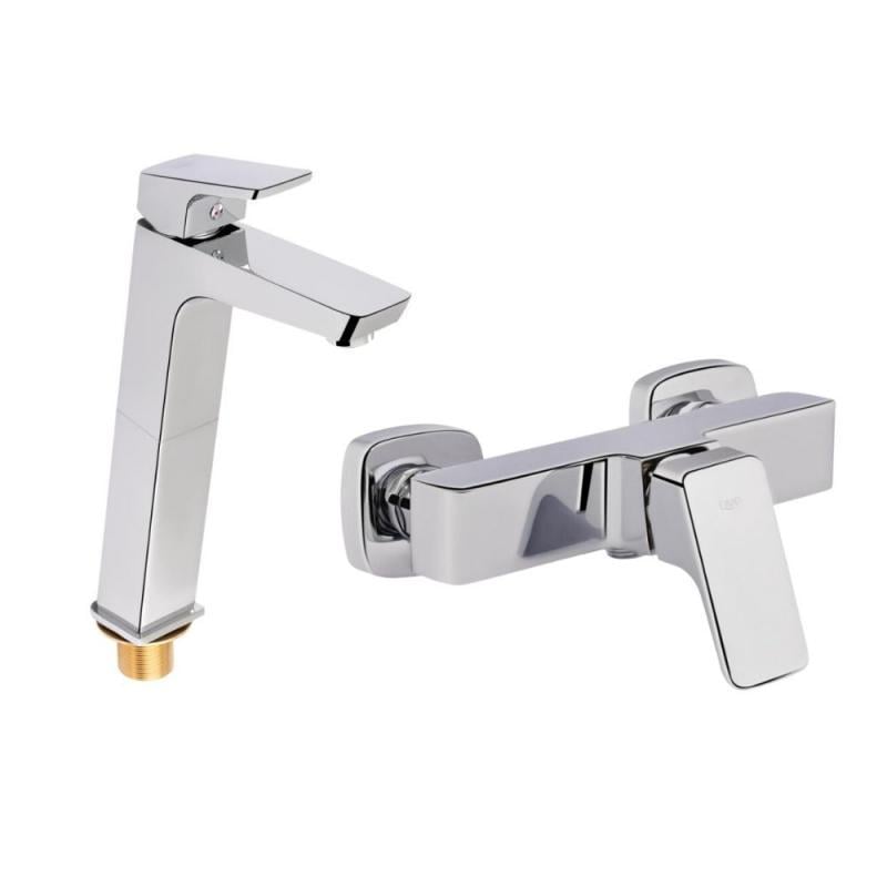 Набор смесителей для душа Qtap NAMESTI QTNAM1025H102C/QTNAM4025102C