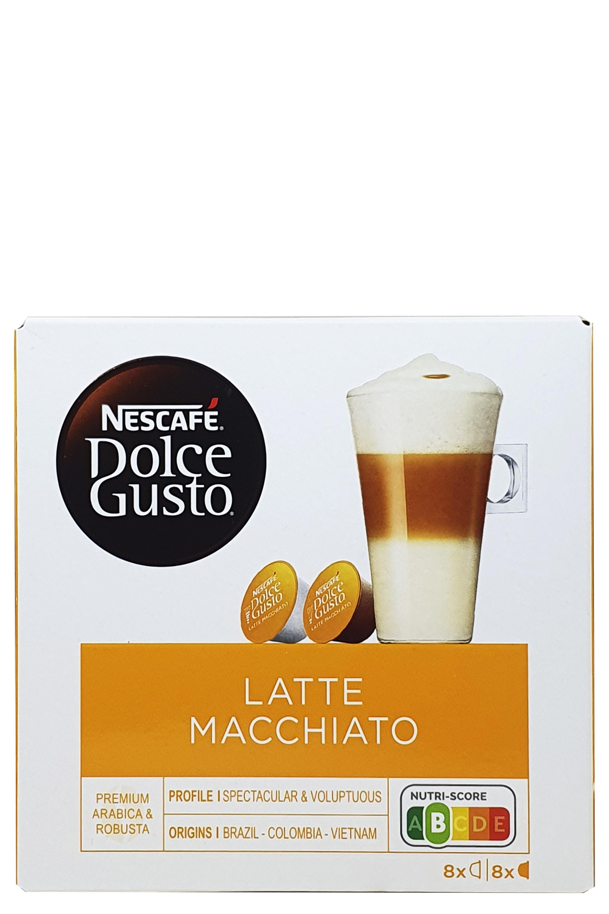 Кофе Nescafe Dolce Gusto Latte Macchiato 16 капсул (58458) Кофе Nescafe Dolce Gusto Latte Macchiato 16 капсул (58458)