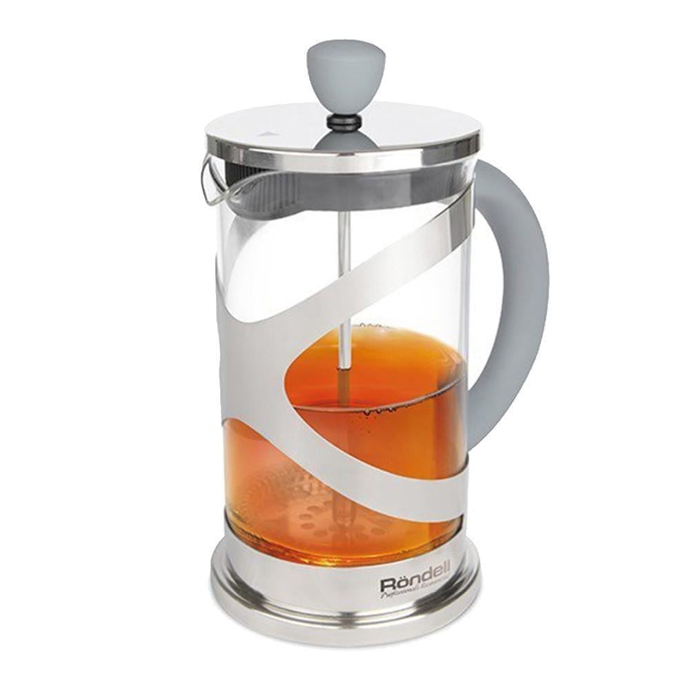 Френч-пресс Rondell Crystal 1 л Grey (RDS-840) - фото 5 Френч-пресс Rondell Crystal 1 л Grey (RDS-840) - фото 5