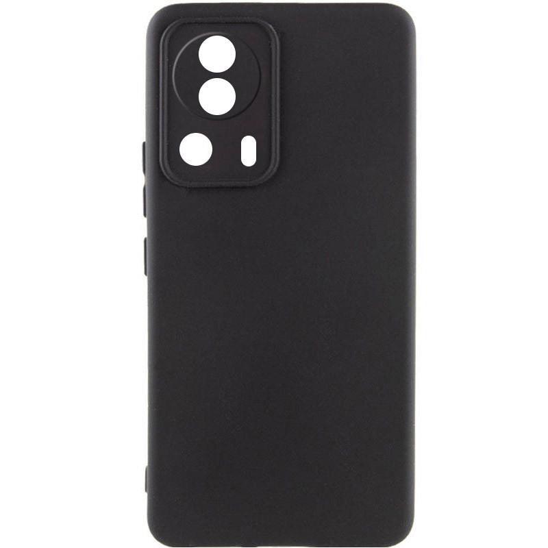 Противоударный Чехол Silicone Cover Lakshmi Full Camera (A) для Xiaomi 13 Lite Черный / Black - фото 1