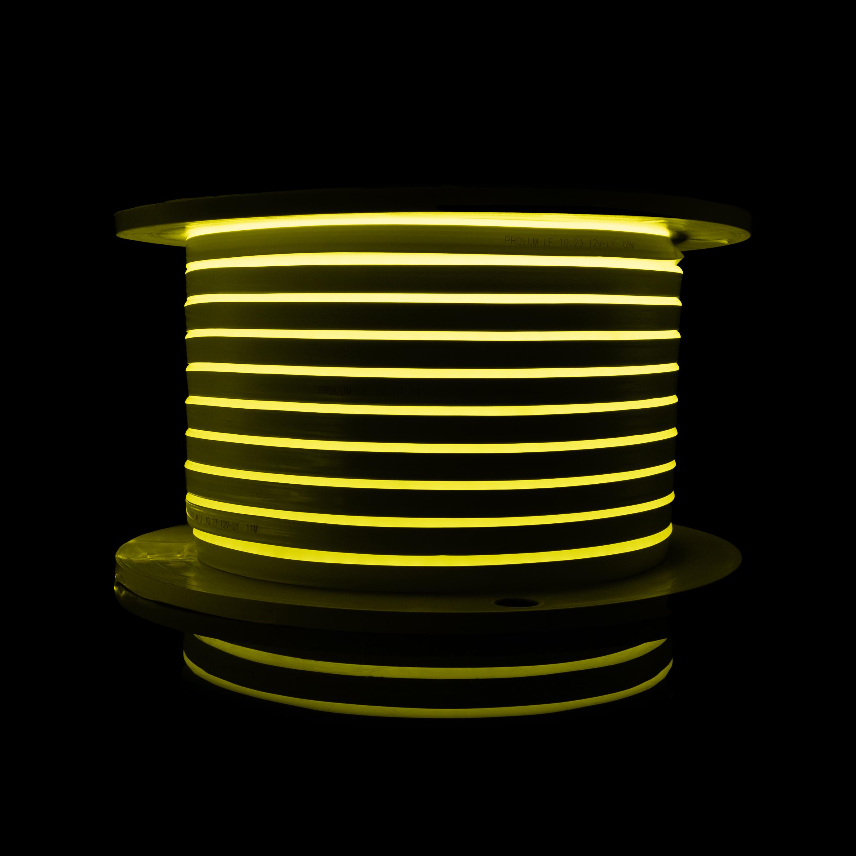Світлодіодний неон Prolum Series-LF Pro 8x16 IP68 12V Лимонно-жовтий (30075974) - фото 2
