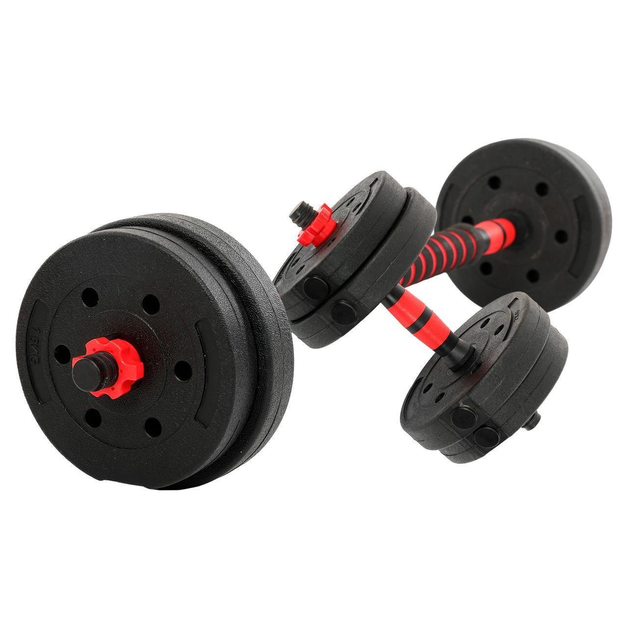 Гантели трансформер SP-Sport TA-9455-15 превращаются в штангу 3в1 15 кг (2532856101)