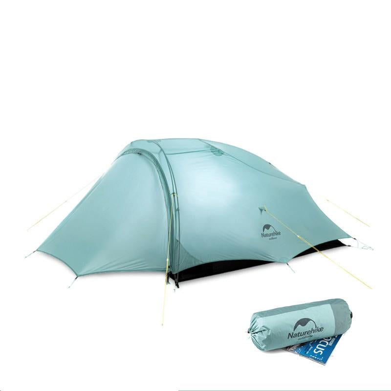 Палатка Naturehike Shared II (2 місний) 20D nylon NH20ZP091 Green (6927595749074)