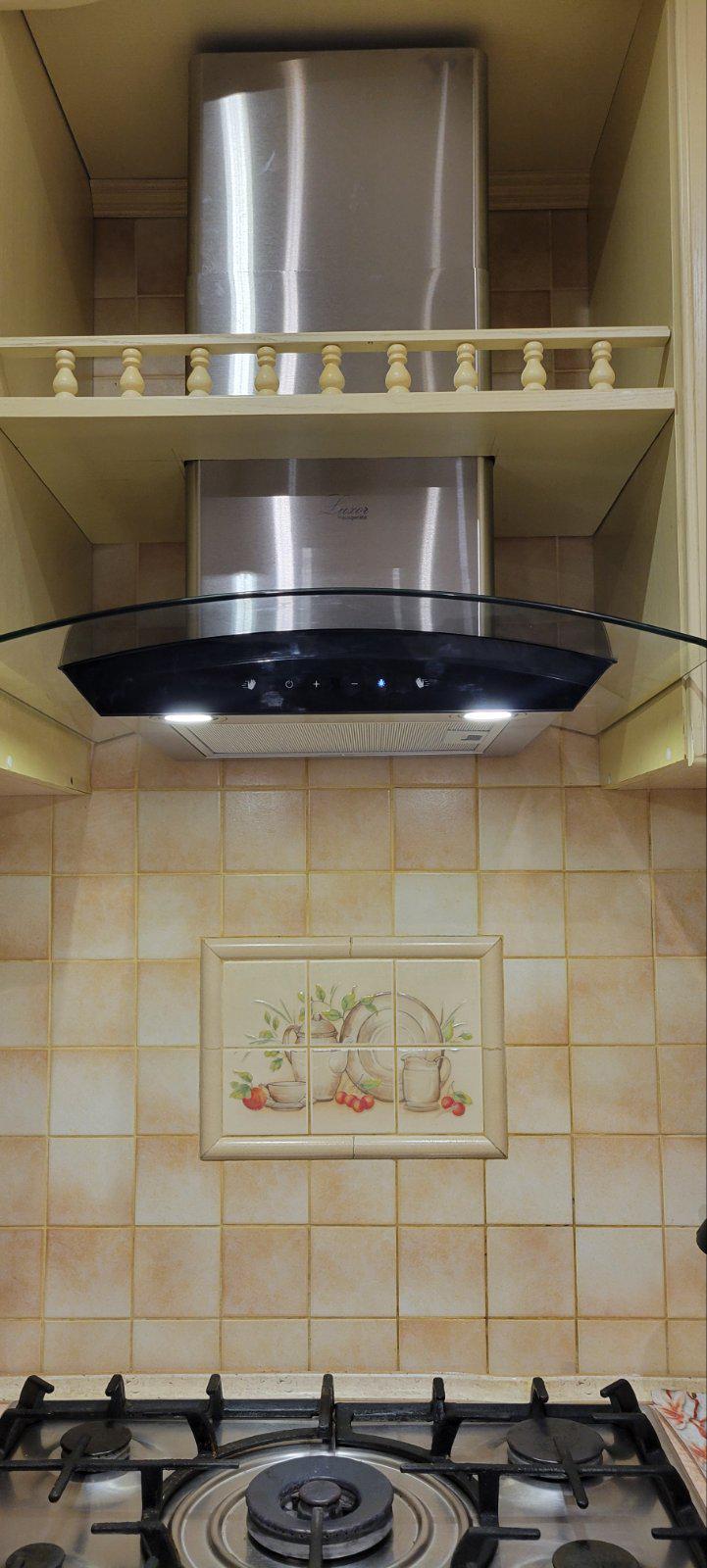 Вытяжка Luxor Mira 60 B Turbo 1450 LED нержавеющая сталь - фото 2