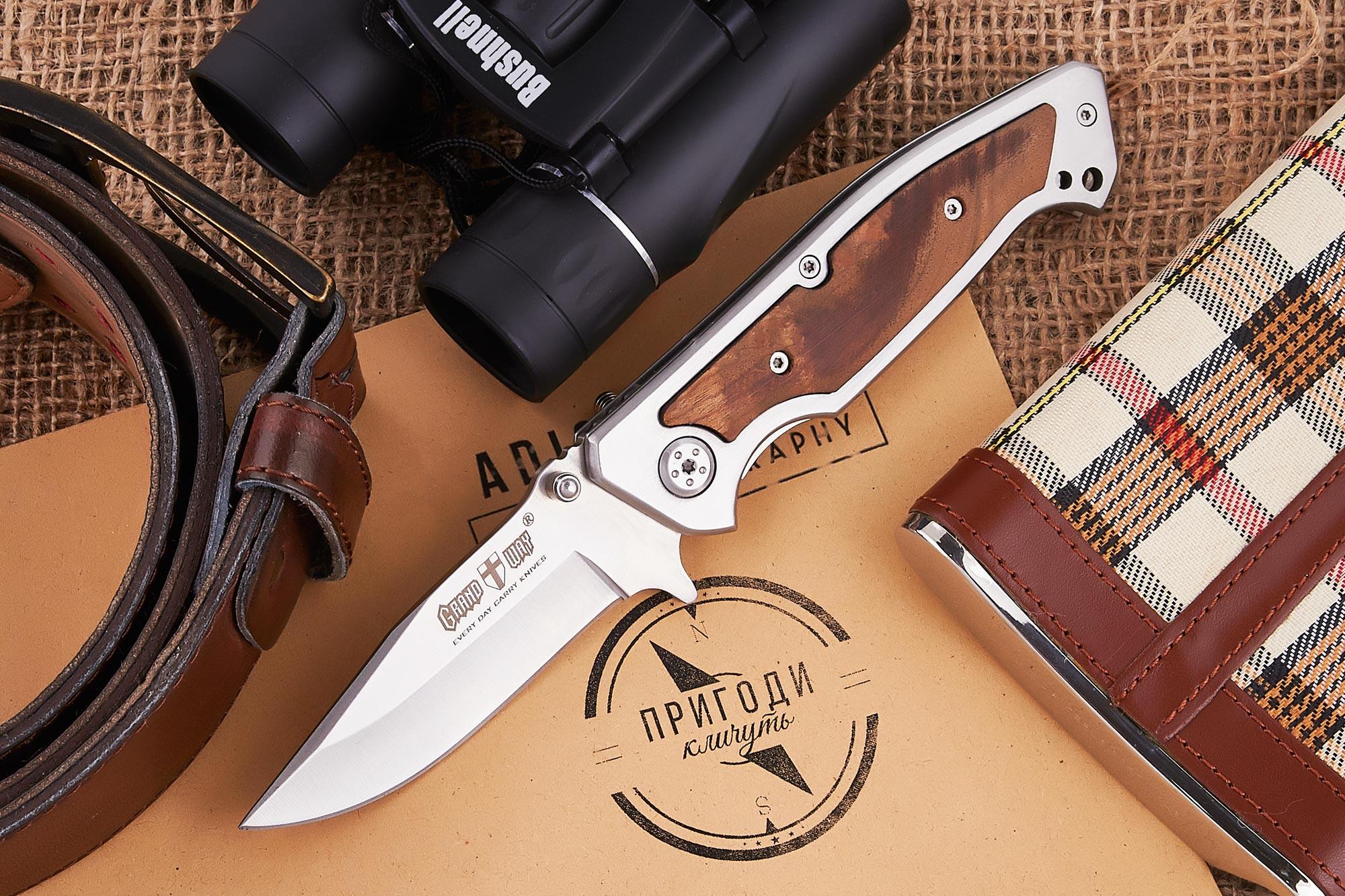 Нож складной туристический Grand Way E-25 флиппер (E-25)