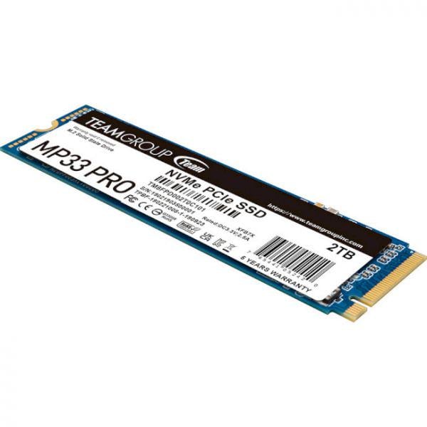 SSD-накопичувач Team MP33 2TB Pro M.2 2280 PCIe 3.0 x4 3D TLC (TM8FPD002T0C101)