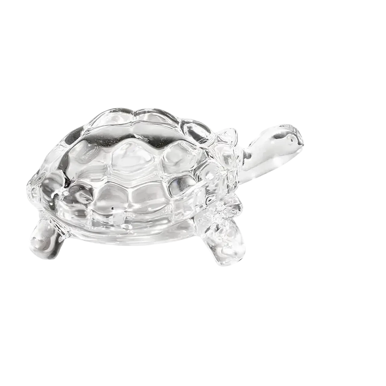 Фигурка черепахи стеклянная