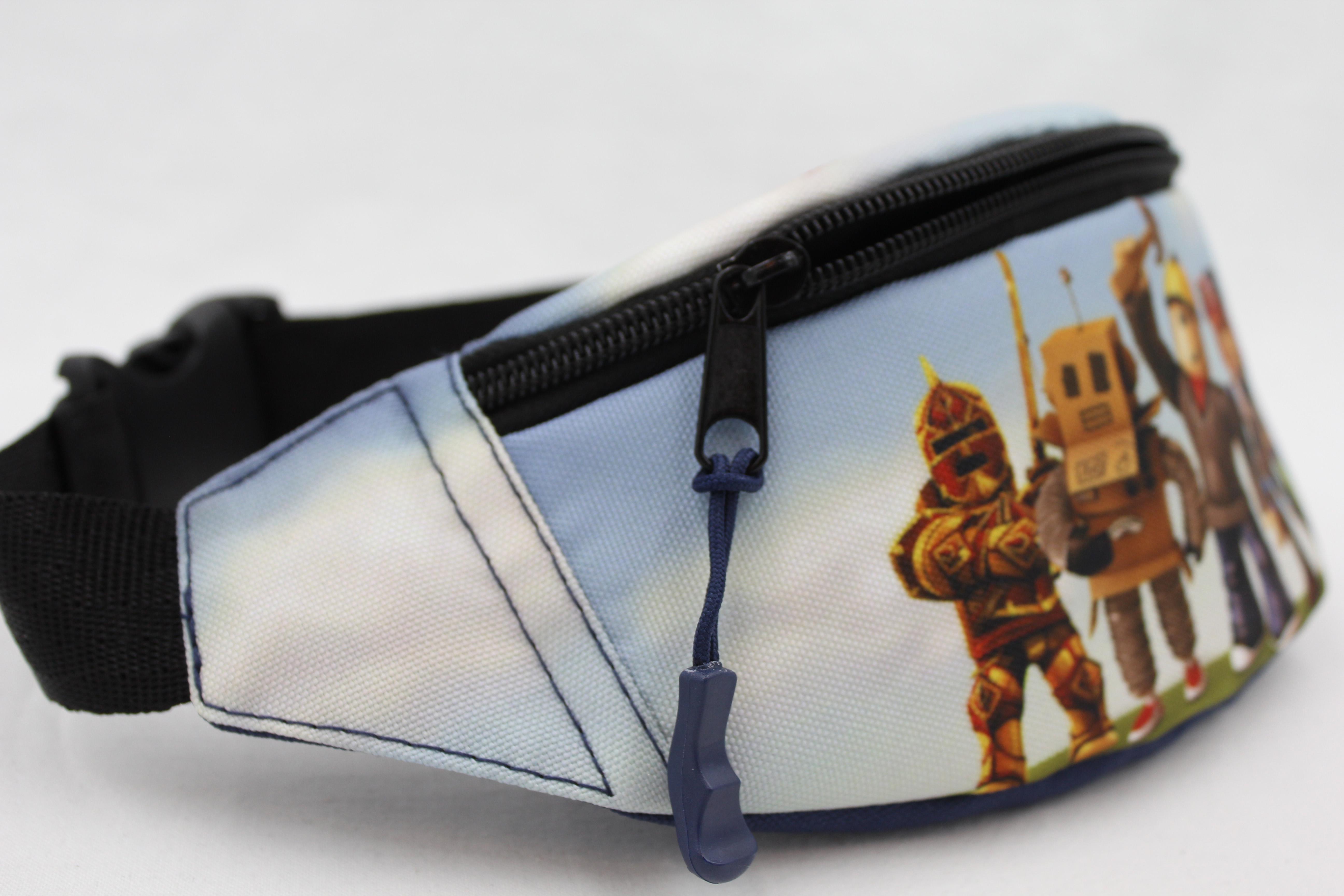 Сумка бананка дитяча з регулюючим ремінцем для хлопчика Роблокс (Д-010) - фото 4 Сумка бананка дитяча з регулюючим ремінцем для хлопчика Роблокс (Д-010) - фото 4