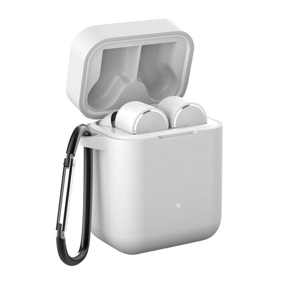 Чохол з карабіном для навушників Xiaomi AirDots Pro White