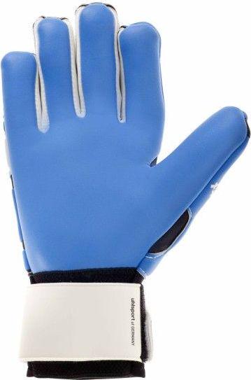 Рукавиці воротарські Uhlsport Eliminator Soft Hn Comp 1000173 01 р. 10,5 Чорно-біло-блакитний - фото 2