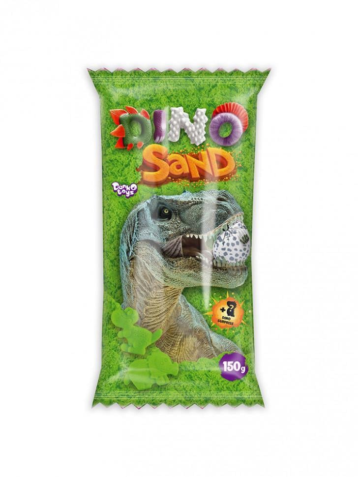 Набір для творчості кінетичний пісок Danko Toys Dino Sand DS-01-01 150 г Зелений (RLT19092s26938)