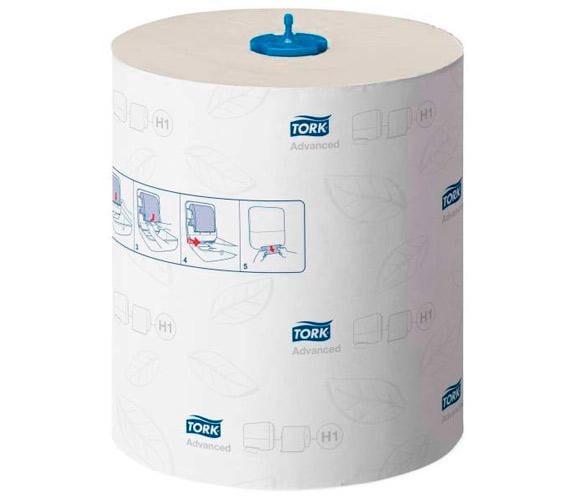 Рушники паперові Tork Matic Advanced двошарові 1 рулон 600 відривів Білий (290067)