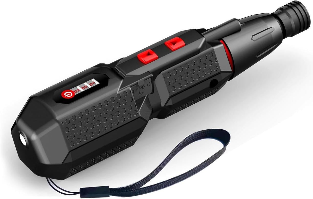 Электроотвертка аккумуляторная 4,2V 1600 mAh с битами и подсветкой LED Type-C