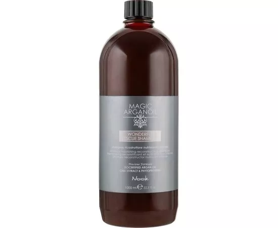 Шампунь реконструирующий Nook Magic Arganoil Wonderful Rescue Shampoo экстрапитательный 1000 мл