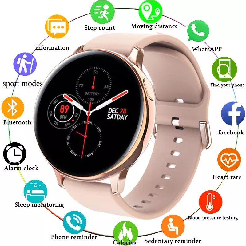 Смарт-годинник Lemfo S20 пульсоксиметр/тонометр/ЕКГ Gold - фото 5