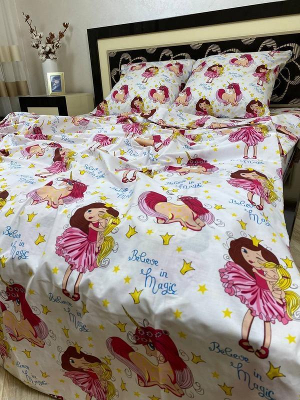 Комплект постельного белья детский Vital Textile полуторный 150х220 см (Bld-128)