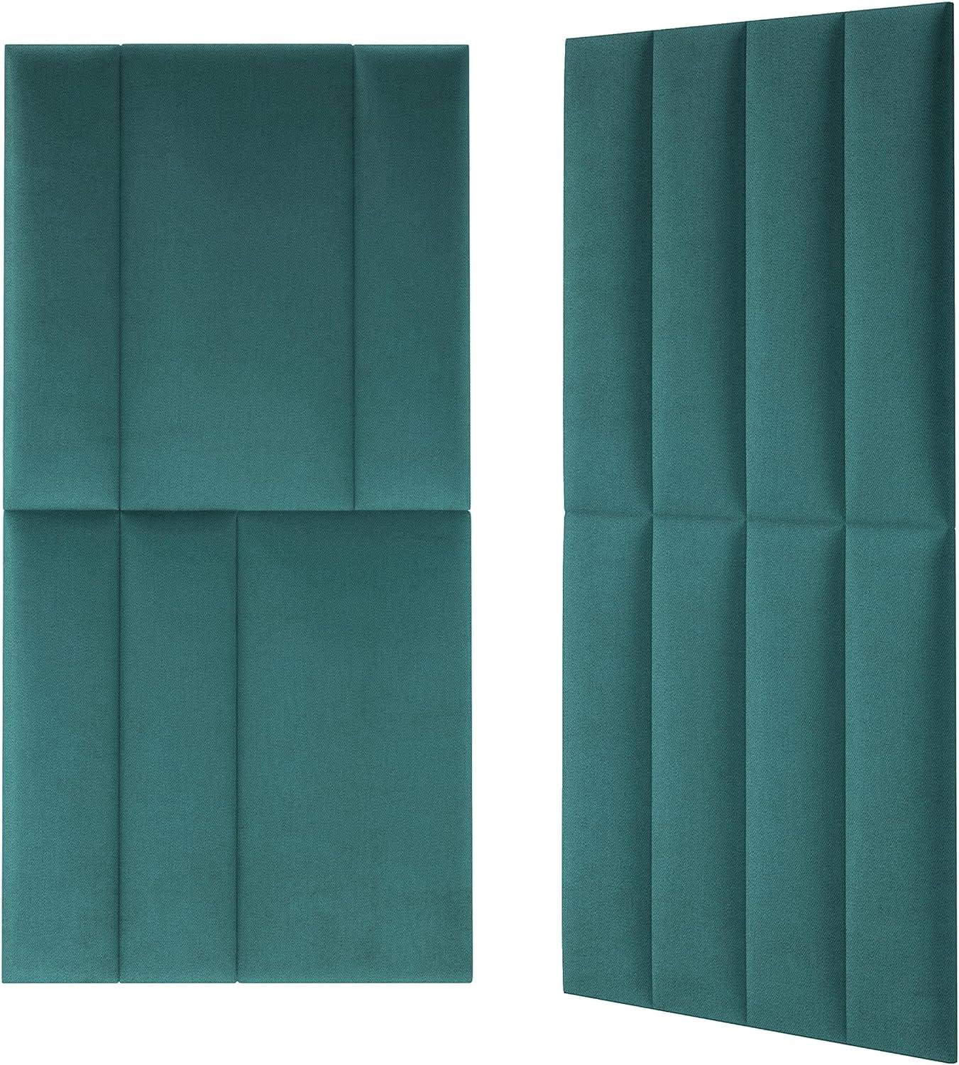 Стеновая панель декоративная MOLLIS рогожка 20x100x4 см Turquoise (0229amz) - фото 2