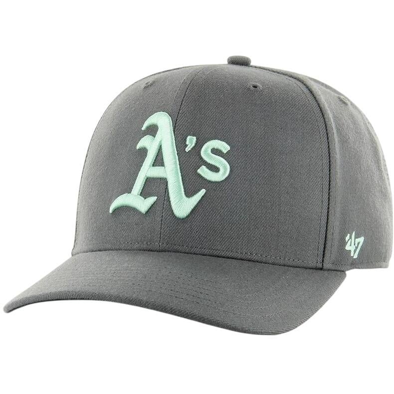Кепка 47 Brand OAKLAND ATHLETICS Темно-сіро-м'ятний (B-CLZOE18WBP-CC) Кепка 47 Brand OAKLAND ATHLETICS Темно-сіро-м'ятний (B-CLZOE18WBP-CC)