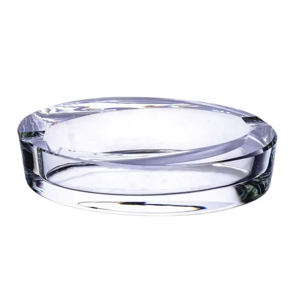 Попільничка скляна Selena овальна Прозорий