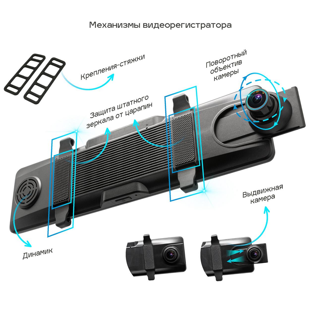 Відеореєстратор TrendVision MR-1000 AI Smart Assist (5493708) - фото 11 Відеореєстратор TrendVision MR-1000 AI Smart Assist (5493708) - фото 11