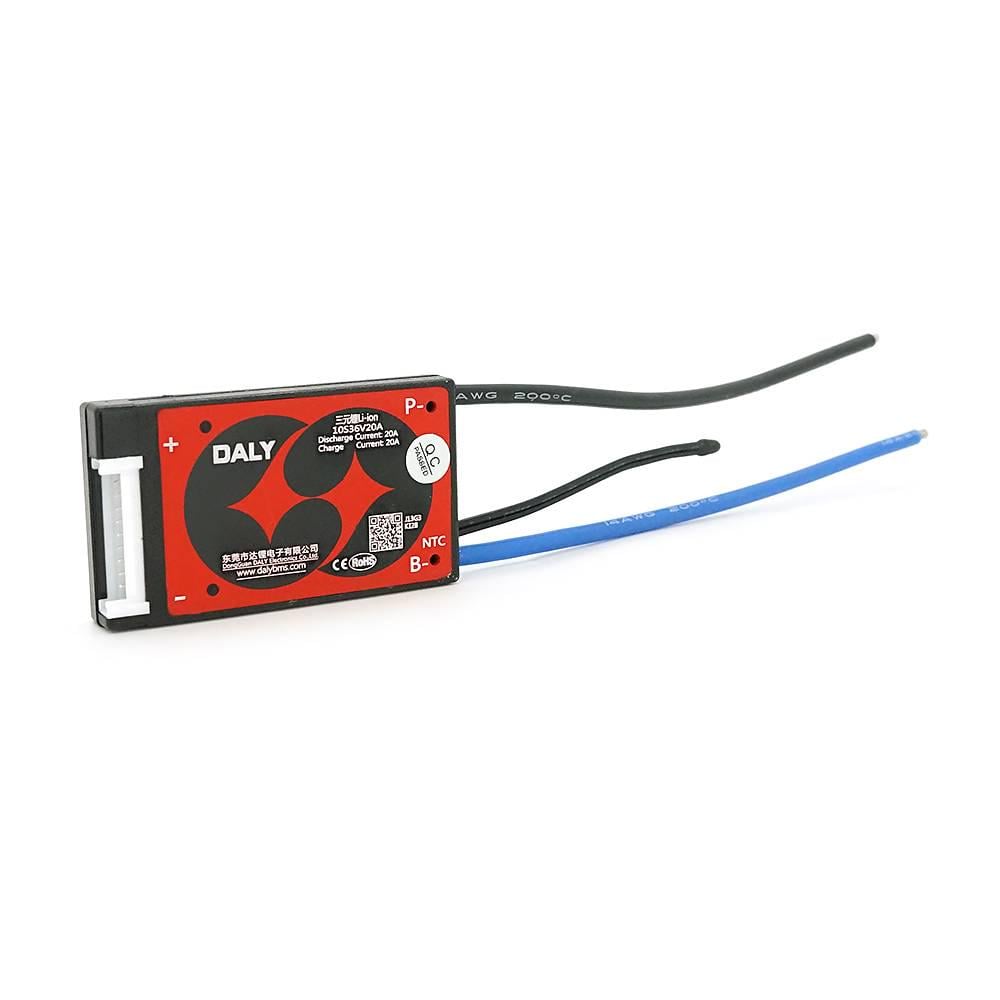 Плата BMS DaLy Li-ion36V 10S 20/20A (39179)
