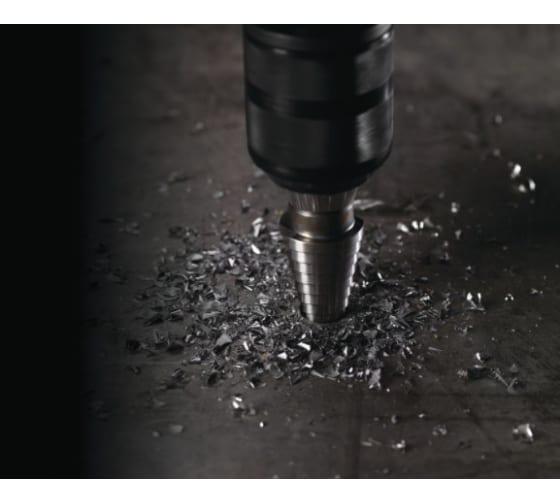 Свердло ступінчасте Milwaukee Step Drill 4-12 мм з кроком 2 мм (48899302) - фото 6 Свердло ступінчасте Milwaukee Step Drill 4-12 мм з кроком 2 мм (48899302) - фото 6