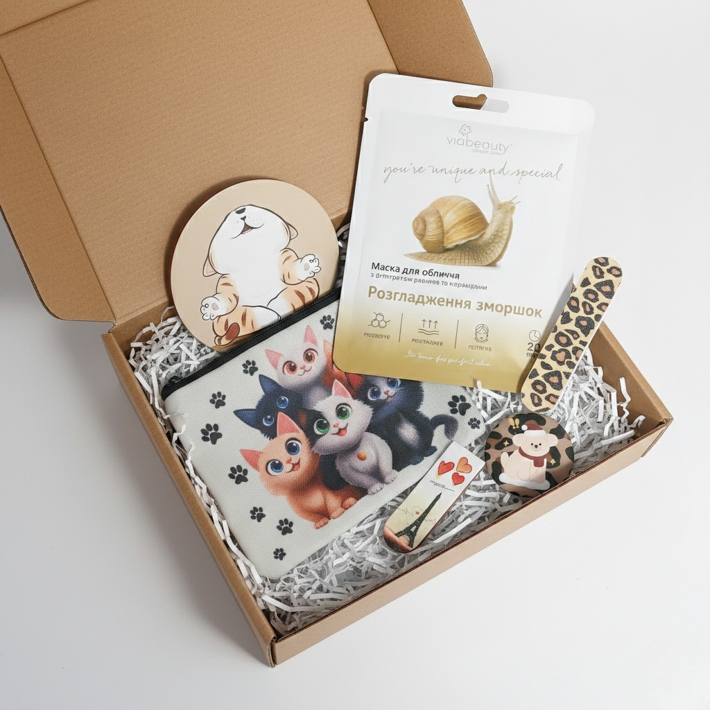 Подарочный набор нежный женский 6 предметов