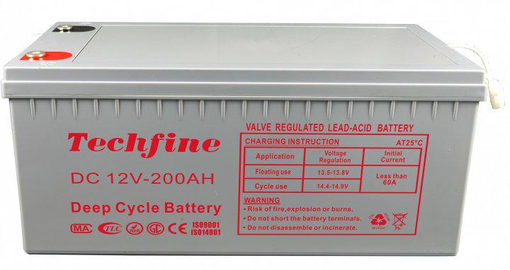 Батарея акумуляторна Techfine IS09881 DC12V 200AH (11742651) - фото 1