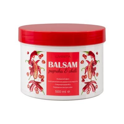 Бальзам Livesta с экстрактом красного перца и перца чили 500 мл (111905) Бальзам Livesta с экстрактом красного перца и перца чили 500 мл (111905)