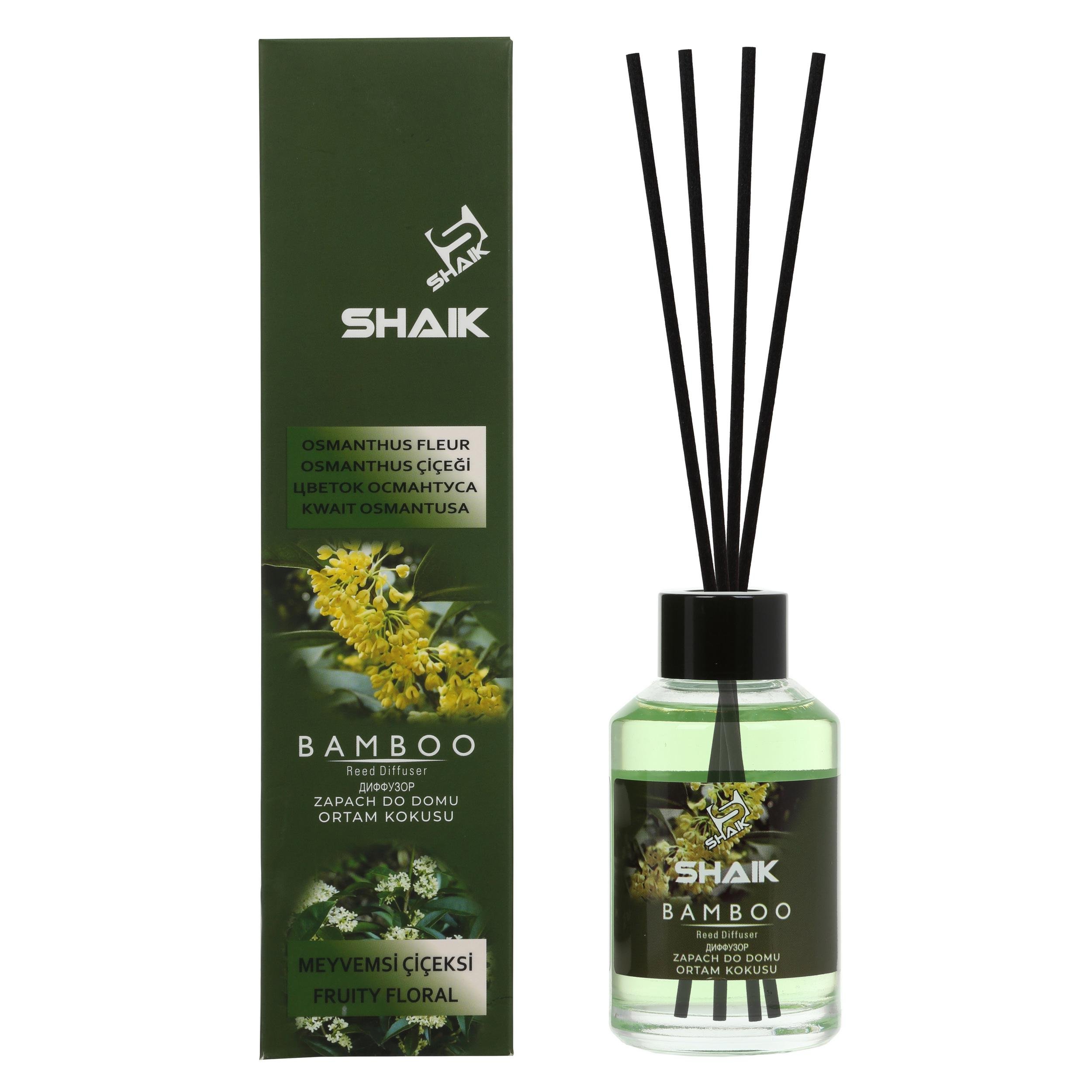 Аромадиффузор SHAIK Цветок Османтус 115 мл (626) - фото 1 Аромадиффузор SHAIK Цветок Османтус 115 мл (626) - фото 1