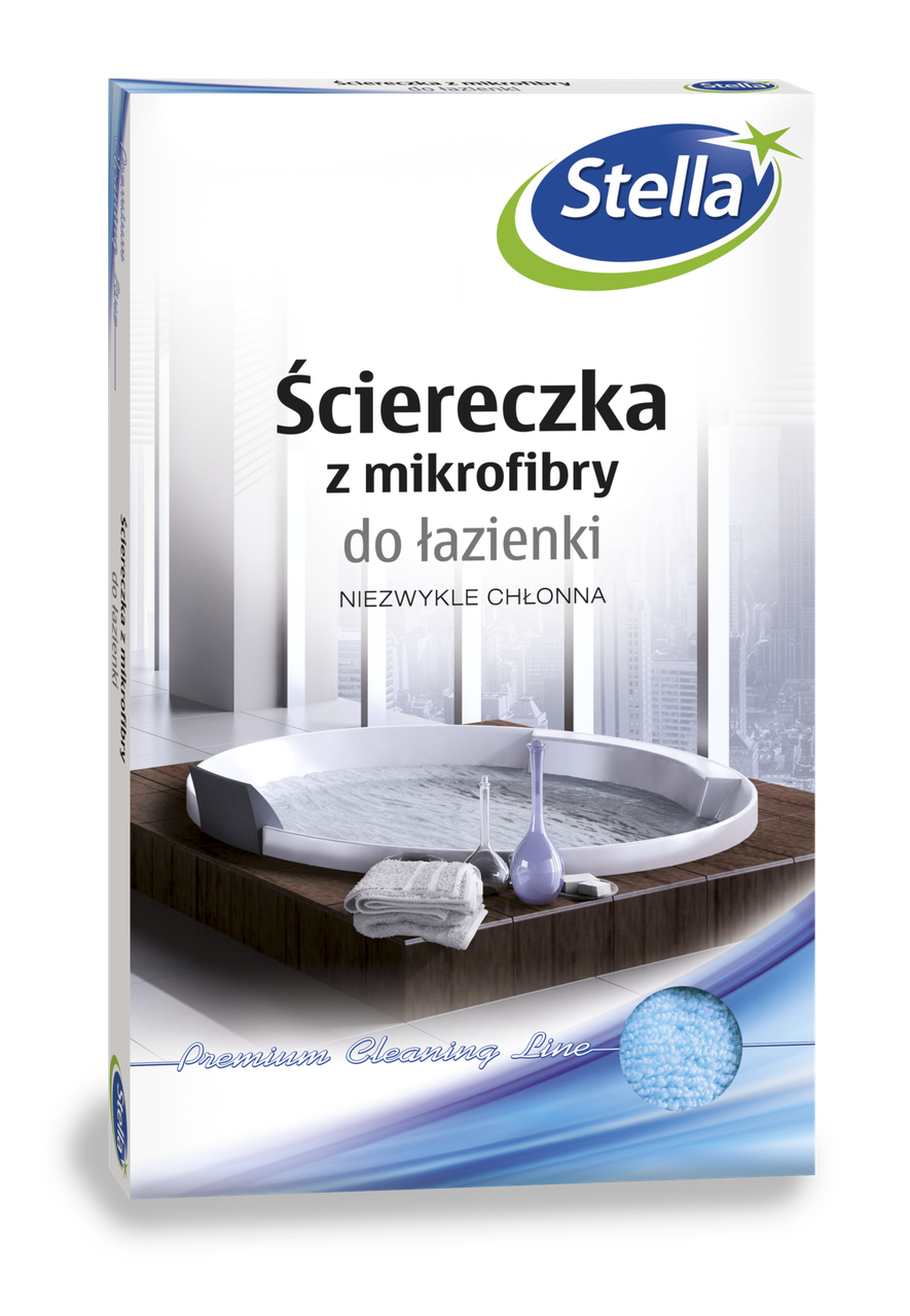 Салфетка Стелла из микрофибры для ванной комнаты 1 шт. - фото 1 Салфетка Стелла из микрофибры для ванной комнаты 1 шт. - фото 1