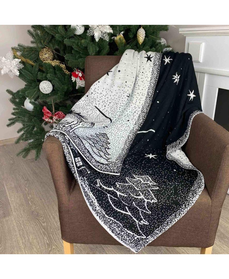 Плед Black night 130х170 см (022881) - фото 3 Плед Black night 130х170 см (022881) - фото 3