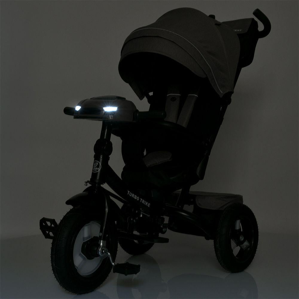 Дитячий велосипед триколісний Turbo Trike MT 1007 гумові колеса Коричневий (723286212) - фото 15 Дитячий велосипед триколісний Turbo Trike MT 1007 гумові колеса Коричневий (723286212) - фото 15